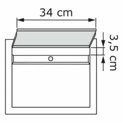 Kompakte Briefkästen Wandbriefkasten Letterbox Kombinierbar -Türschilder aus Edelstahl Geschäft kompakte briefkaesten wandbriefkasten letterbox kombinierbar9
