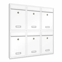 Kompakte Mini Briefkästen Wandbriefkasten Letterbox Kombinierbar