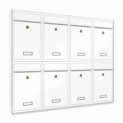 Kompakte Mini Briefkästen Wandbriefkasten Letterbox Kombinierbar -Türschilder aus Edelstahl Geschäft kompakte mini briefkaesten wandbriefkasten letterbox kombinierbar10