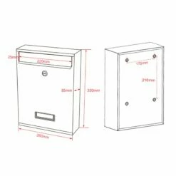 Kummerkasten Losbox Lob & Kritik Stimmzettel Kasten -Türschilder aus Edelstahl Geschäft kummerkasten losbox lob kritik stimmzettel kasten2