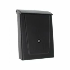 Kunststoff Briefkasten Posta Schwarz