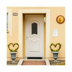 Kunststoff Briefkasten Posta Schwarz / Weiß -Türschilder aus Edelstahl Geschäft kunststoff briefkasten posta schwarz weiss4