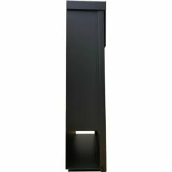 LCD Premium Briefkasten Edelstahl Mit Beschriftung Graphit DB703 -Türschilder aus Edelstahl Geschäft lcd premium briefkasten edelstahl mit beschriftung graphit db7034