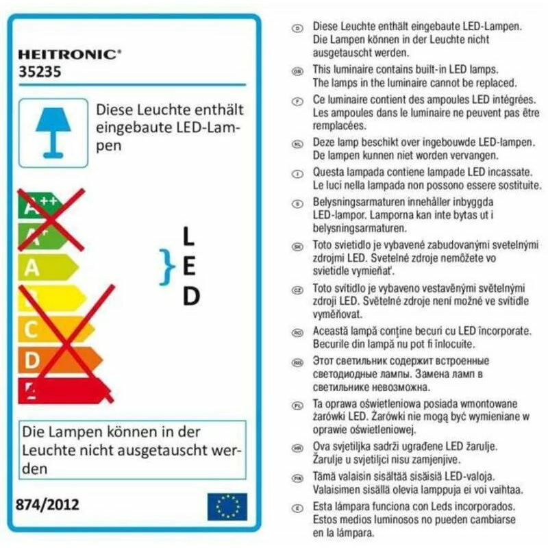 LED Hausnummer Hausnummernleuchte Inklusive Zahlensatz 4 LED Hausnummer Hausnummernleuchte Inklusive Zahlensatz – Bild 4