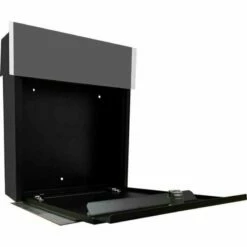 Neue Veröffentlichungen -Türschilder aus Edelstahl Geschäft massiver edelstahl briefkasten postkasten ral 7016 anthrazit grau linos22