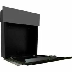 Massiver Edelstahl Briefkasten Postkasten RAL 7016 Anthrazit Grau -Türschilder aus Edelstahl Geschäft massiver edelstahl briefkasten postkasten ral 7016 anthrazit grau5