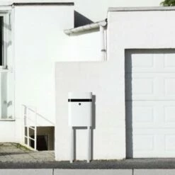 MEFA Briefkasten JUDO 640 Verkehrsweiß Glänzend RAL 9016 -Türschilder aus Edelstahl Geschäft mefa briefkasten judo 640 verkehrsweiss glaenzend ral 90164