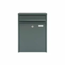 MEFA Briefkasten PIANO 350 Basaltgrau Semi-Matt RAL 7012 -Türschilder aus Edelstahl Geschäft mefa briefkasten piano 350 basaltgrau semi matt ral 70122