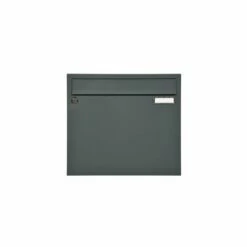 MEFA Briefkasten Pulverbeschichtet Sonate Basaltgrau Matt RAL 7012 -Türschilder aus Edelstahl Geschäft mefa briefkasten pulverbeschichtet sonate basaltgrau matt ral 70122