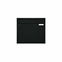 MEFA Briefkasten Pulverbeschichtet Sonate Tiefschwarz RAL 9005 -Türschilder aus Edelstahl Geschäft mefa briefkasten pulverbeschichtet sonate tiefschwarz ral 90052