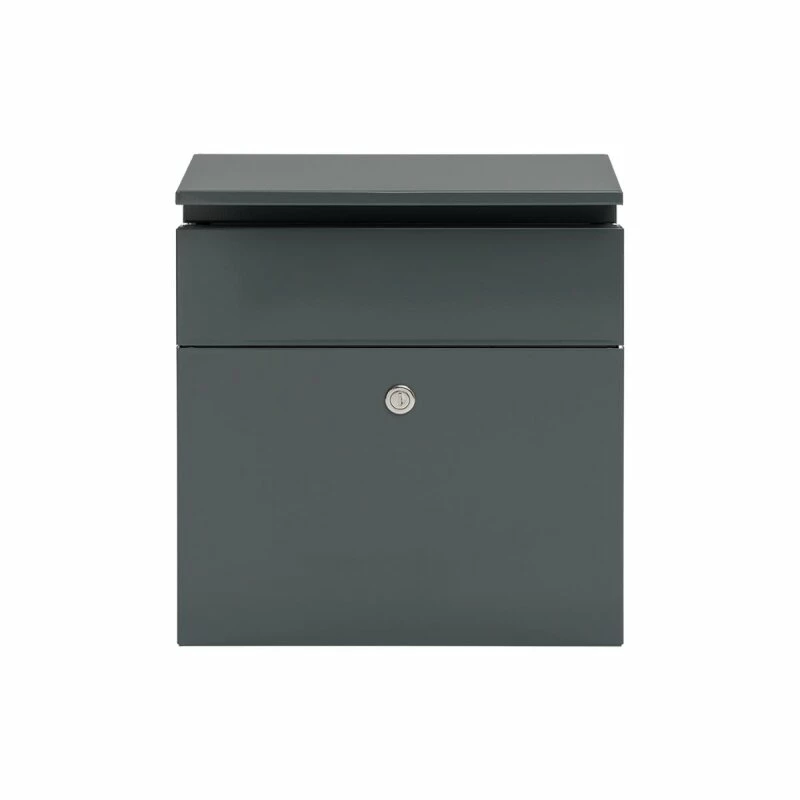 MEFA Briefkasten SERENADE 162 Basaltgrau Semi-Matt RAL 7012 2 MEFA Briefkasten SERENADE 162 Basaltgrau Semi-Matt RAL 7012 – Bild 2