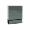 MEFA Briefkasten SERENADE 163 Basaltgrau Semi-Matt RAL 7012