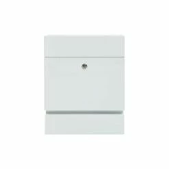MEFA Briefkasten SERENADE 163 Verkehrsweiß Glänzend RAL 9016 -Türschilder aus Edelstahl Geschäft mefa briefkasten serenade 163 verkehrsweiss glaenzend ral 90163