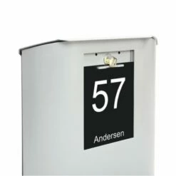 MEFA Briefkasten UFO 650 Verkehrsweiß Glänzend 9016 -Türschilder aus Edelstahl Geschäft mefa briefkasten ufo 650 verkehrsweiss glaenzend 90163