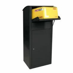 MEFA MEGA 459 Paketkasten Tiefschwarz RAL 9005 Großer Renz Paketbriefkasten -Türschilder aus Edelstahl Geschäft mefa mega 459 paketkasten tiefschwarz ral 9005 grosser renz paketbriefkasten2