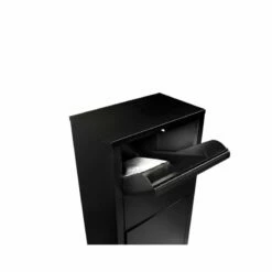 MEFA Paketbriefkasten HAZEL 477 Tiefschwarz Struktur RAL 9005 10 MEFA Paketbriefkasten HAZEL 477 Tiefschwarz Struktur RAL 9005 -Türschilder aus Edelstahl Geschäft mefa paketbriefkasten hazel 477 tiefschwarz struktur ral 90054