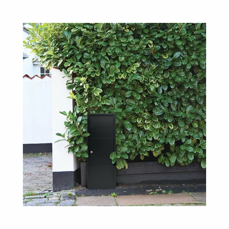 MEFA Paketbriefkasten HAZEL 477 Tiefschwarz Struktur RAL 9005 5 MEFA Paketbriefkasten HAZEL 477 Tiefschwarz Struktur RAL 9005 – Bild 5