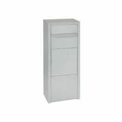 MEFA Paketbriefkasten ROWAN 471 Weißaluminium RAL 9006