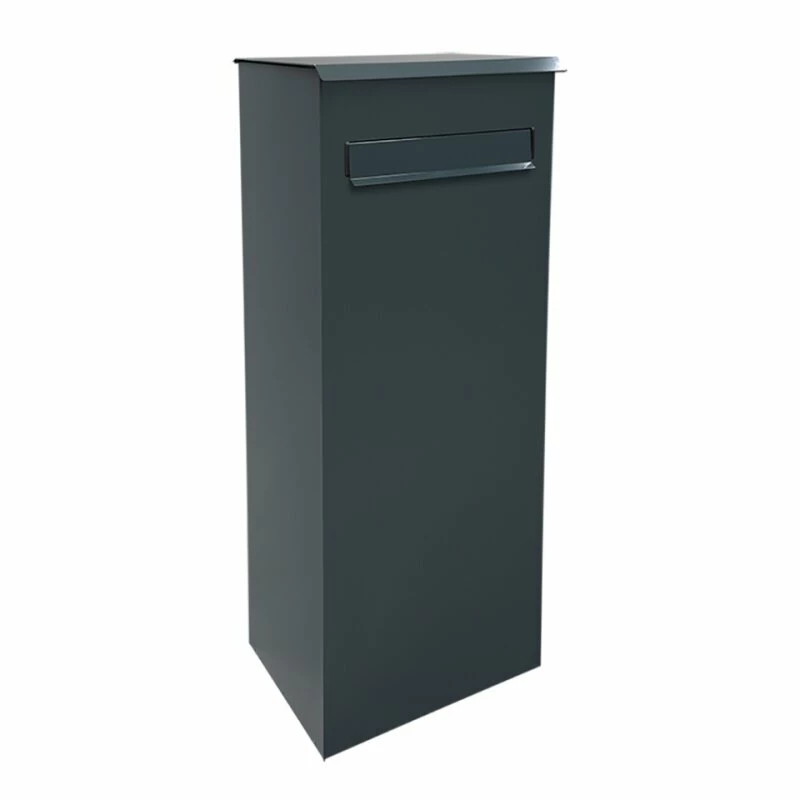 MEFA Paketkasten Oak 481 Anthrazitgrau RAL 7016 Großer Renz Paketbriefkasten 1 MEFA Paketkasten Oak 481 Anthrazitgrau RAL 7016 Großer Renz Paketbriefkasten