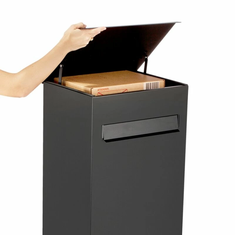 MEFA Paketkasten Oak 481 Anthrazitgrau RAL 7016 Großer Renz Paketbriefkasten 2 MEFA Paketkasten Oak 481 Anthrazitgrau RAL 7016 Großer Renz Paketbriefkasten – Bild 2