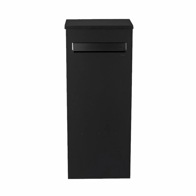 MEFA Paketkasten Oak 481 Tiefschwarz RAL 9005 Großer Renz Paketbriefkasten 3 MEFA Paketkasten Oak 481 Tiefschwarz RAL 9005 Großer Renz Paketbriefkasten – Bild 3