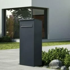 MEFA Paketkasten Oak 481 Tiefschwarz RAL 9005 Großer Renz Paketbriefkasten 10 MEFA Paketkasten Oak 481 Tiefschwarz RAL 9005 Großer Renz Paketbriefkasten -Türschilder aus Edelstahl Geschäft mefa paketkasten oak 481 tiefschwarz ral 9005 grosser renz paketbriefkasten4