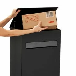 MEFA Paketkasten Oak 481 Tiefschwarz RAL 9005 Großer Renz Paketbriefkasten 12 MEFA Paketkasten Oak 481 Tiefschwarz RAL 9005 Großer Renz Paketbriefkasten -Türschilder aus Edelstahl Geschäft mefa paketkasten oak 481 tiefschwarz ral 9005 grosser renz paketbriefkasten6