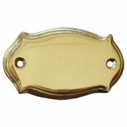 Messingschild Oval 85 X 48 Mm Mit Beschriftung -Türschilder aus Edelstahl Geschäft messingschild oval 85 x 50 mm mit beschriftung2