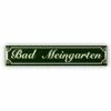 Mini-Straßenschild Bad Meingarten