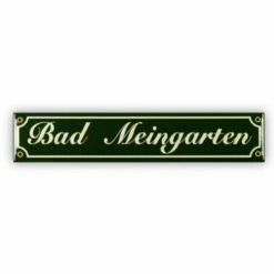 Mini-Straßenschild Bad Meingarten