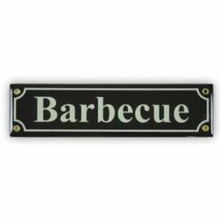 Mini-Straßenschild Barbecue