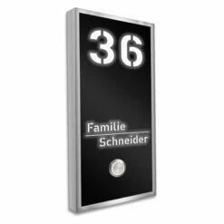 Moderne Aufputz Türklingel Edelstahl Beleuchtet 110 X 250 Mm -Türschilder aus Edelstahl Geschäft moderne aufputz tuerklingel edelstahl beleuchtet 110 x 250 mm5