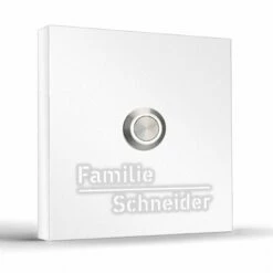 Moderne Edelstahl Aufputz Türklingel Namen Beleuchtet 100x100mm Spliffy -Türschilder aus Edelstahl Geschäft moderne edelstahl aufputz tuerklingel namen beleuchtet 100x100mm spliffy5