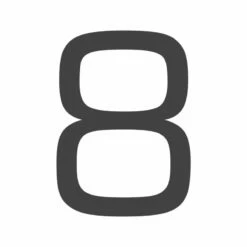 Moderne Edelstahl Hausnummer Square 17 Cm Höhe -Türschilder aus Edelstahl Geschäft moderne edelstahl hausnummer square 17 cm hoehe13