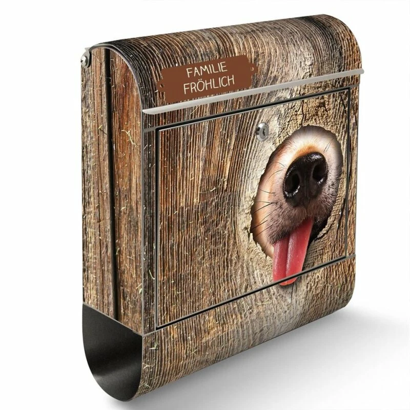 Moderner Briefkasten Mailbox Wandbriefkasten Edelstahl Rumschnüffeln 1 Moderner Briefkasten Mailbox Wandbriefkasten Edelstahl Rumschnüffeln