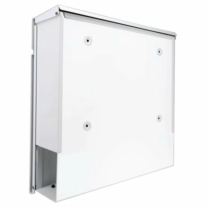 Moderner Briefkasten Mit FUNKKLINGEL Edelstahl Laser Namensblende 4 Moderner Briefkasten Mit FUNKKLINGEL Edelstahl Laser Namensblende – Bild 4