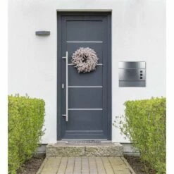 Moderner Design Edelstahl Briefkasten Mit Zeitungsfach Und Schmuckfenster -Türschilder aus Edelstahl Geschäft moderner design edelstahl briefkasten mit zeitungsfach und schmuckfenster7