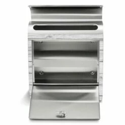 Moderner Edelstahl Briefkasten Mailbox Wandbriefkasten Weiß Gebeizt -Türschilder aus Edelstahl Geschäft moderner edelstahl briefkasten mailbox wandbriefkasten weiss gebeizt5