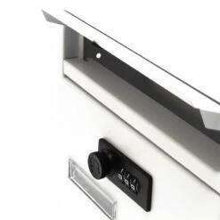 Moderner Wandbriefkasten Weiss Mit Zahlenschloss Pulverbeschichtet -Türschilder aus Edelstahl Geschäft moderner wandbriefkasten weiss mit zahlenschloss pulverbeschichtet5