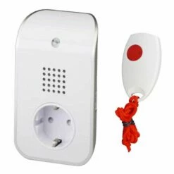 Notfall Funkklingel EMPFÄNGER HX Serie CURVE Incl. Notfall Sender HX Mini