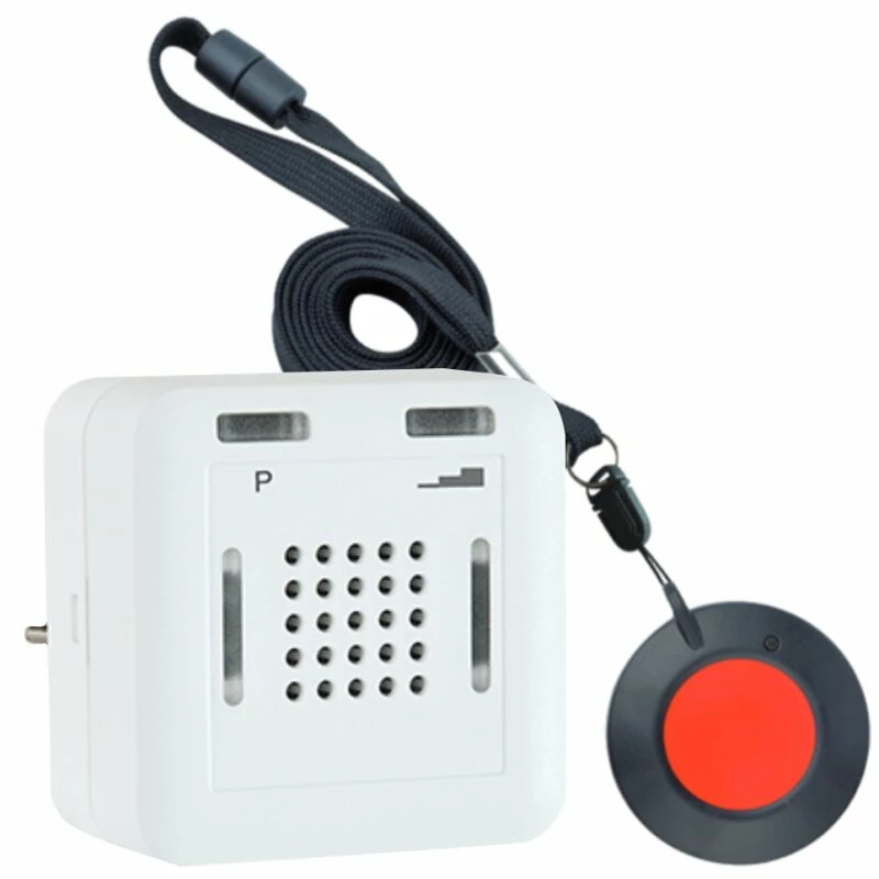 Notfall Funkklingel Halsband Set Personenruf Pflegeklingel SOS RUF 1 Notfall Funkklingel Halsband Set Personenruf Pflegeklingel SOS RUF