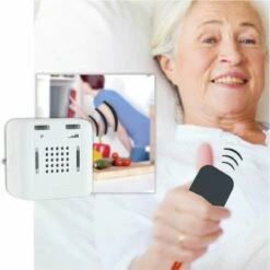 Notfall Funkklingel Set Personenruf Pflegeklingel SOS RUF -Türschilder aus Edelstahl Geschäft notfall funkklingel set personenruf pflegeklingel sos ruf4