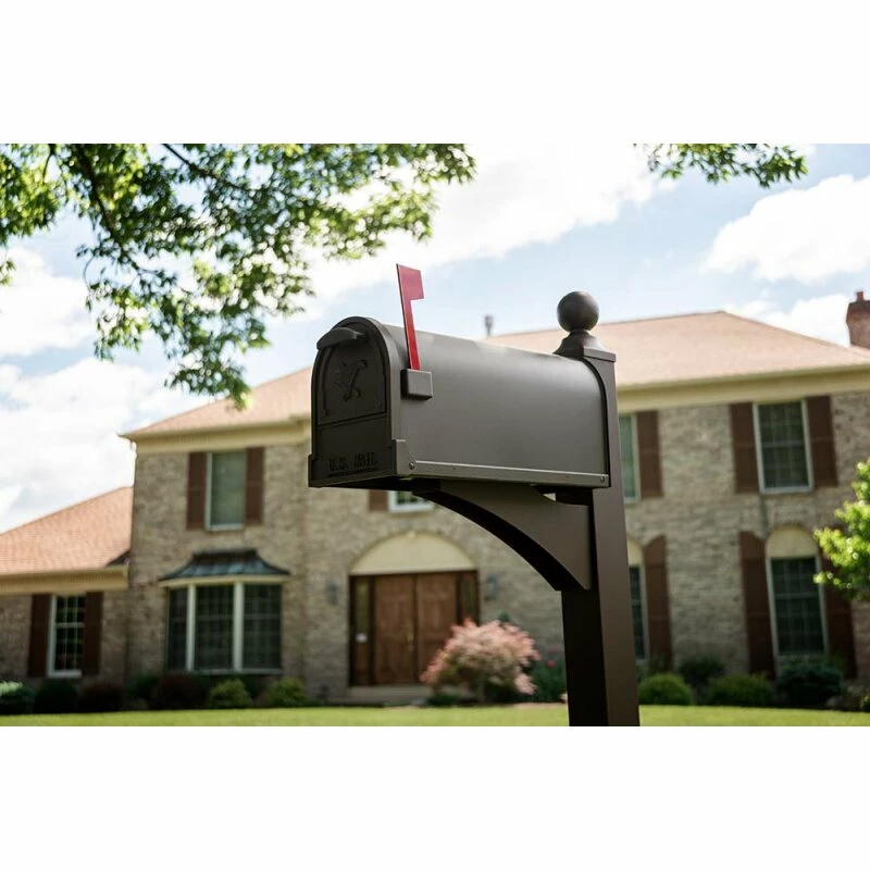 Original US-Mailbox Arlington Bronze Lackiert Mit Eingeprägtem Adler 7 Original US-Mailbox Arlington Bronze Lackiert Mit Eingeprägtem Adler – Bild 7