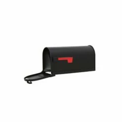 Original US-Mailbox Arlington Schwarz Lackiert Mit Eingeprägtem Adler -Türschilder aus Edelstahl Geschäft original us mailbox arlington schwarz lackiert mit eingepraegtem adler4