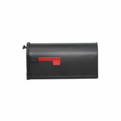 Original US-Mailbox Arlington Schwarz Lackiert Mit Eingeprägtem Adler -Türschilder aus Edelstahl Geschäft original us mailbox arlington schwarz lackiert mit eingepraegtem adler5