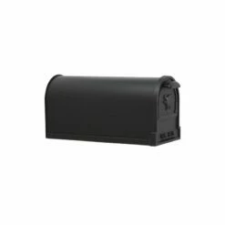 Original US-Mailbox Arlington Schwarz Lackiert Mit Eingeprägtem Adler -Türschilder aus Edelstahl Geschäft original us mailbox arlington schwarz lackiert mit eingepraegtem adler7