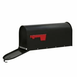 Original US-Mailbox Elite Briefkasten Postkasten Mail Box Schwarz -Türschilder aus Edelstahl Geschäft original us mailbox elite briefkasten postkasten mail box schwarz4