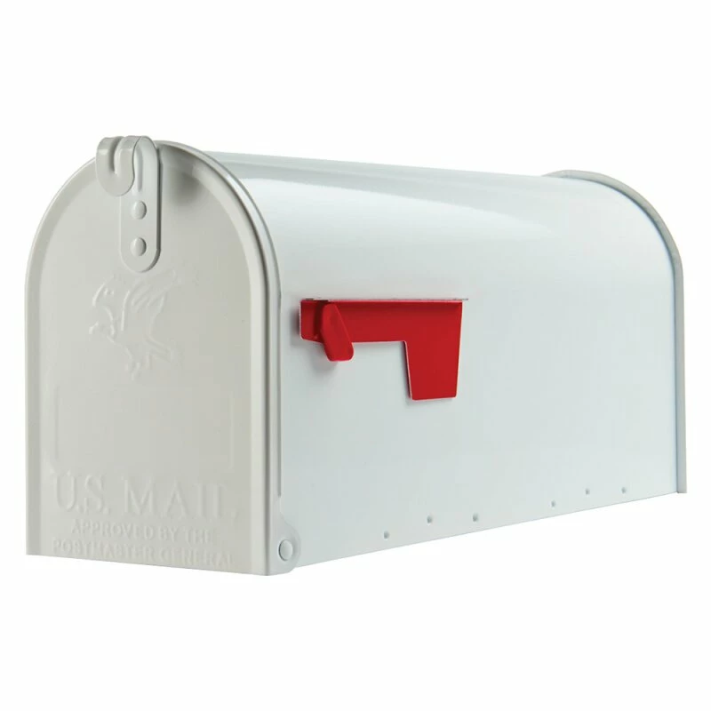 Original US-Mailbox Elite Briefkasten Postkasten Mail Box Weiß 1 Original US-Mailbox Elite Briefkasten Postkasten Mail Box Weiß