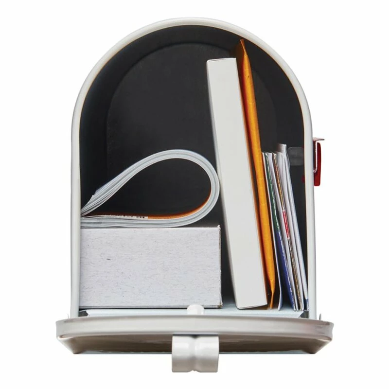 Original US-Mailbox Elite Briefkasten Postkasten Mail Box Weiß 3 Original US-Mailbox Elite Briefkasten Postkasten Mail Box Weiß – Bild 3