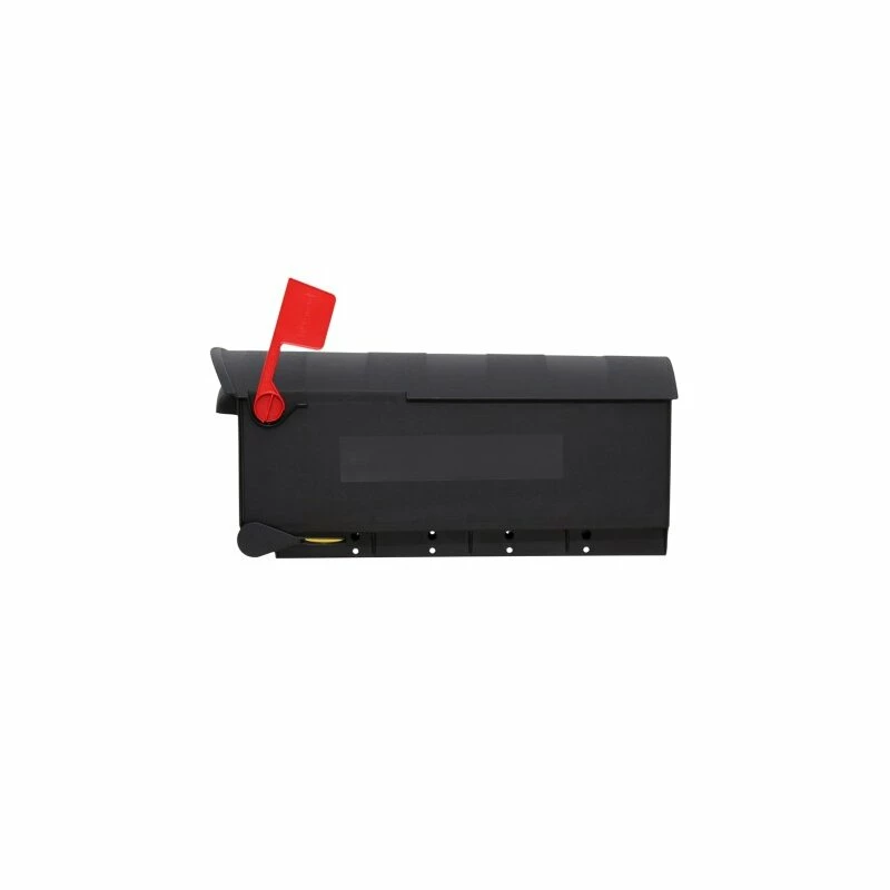 Original US-Mailbox USA Kunststoff Briefkasten Schwarz 6 Original US-Mailbox USA Kunststoff Briefkasten Schwarz – Bild 6